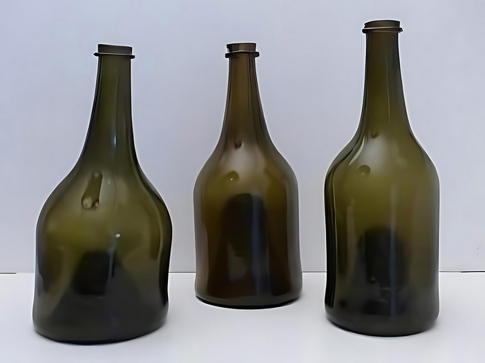 Trio de bouteilles belges