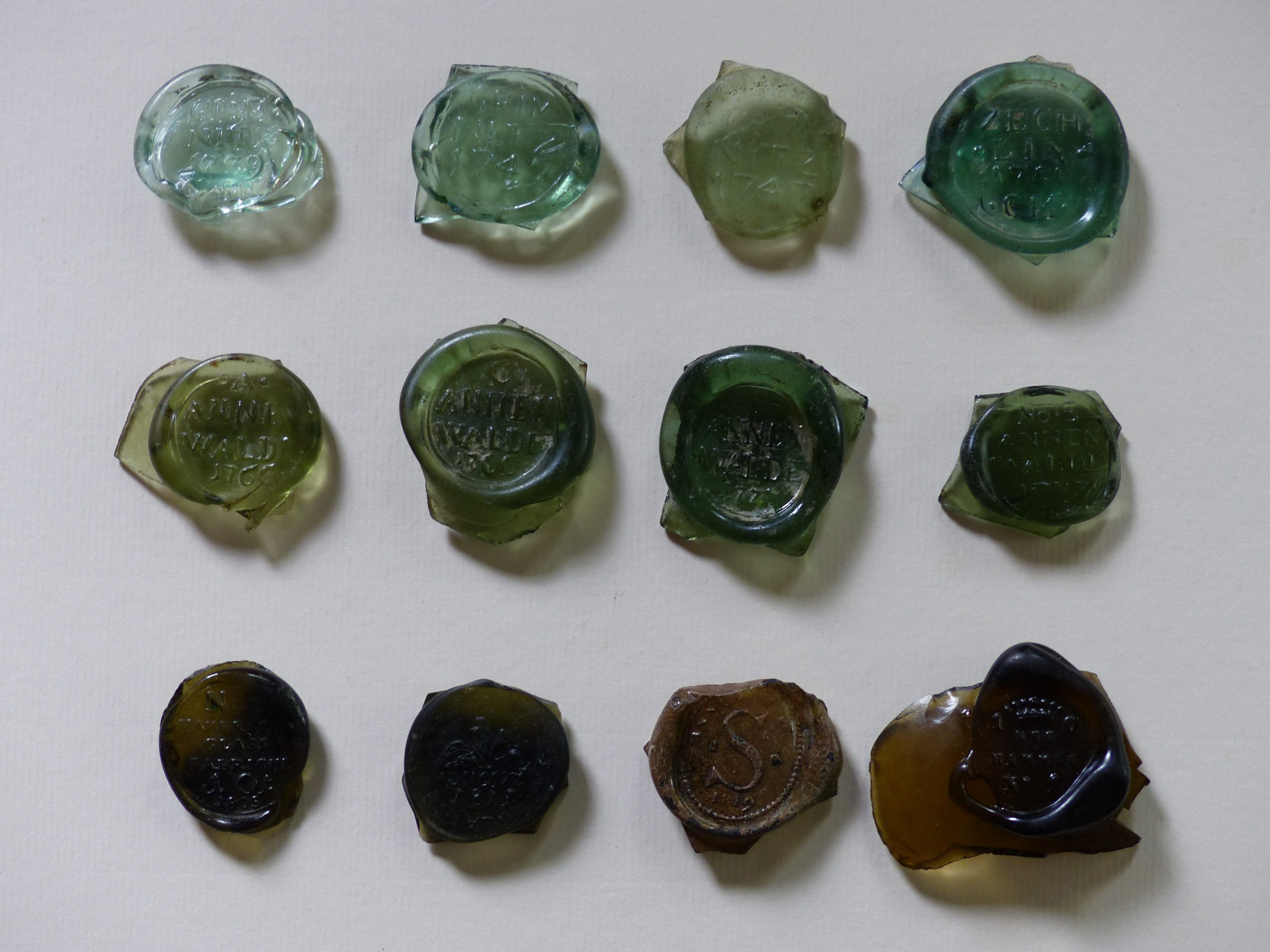 Les couleurs changeantes du verre allemand