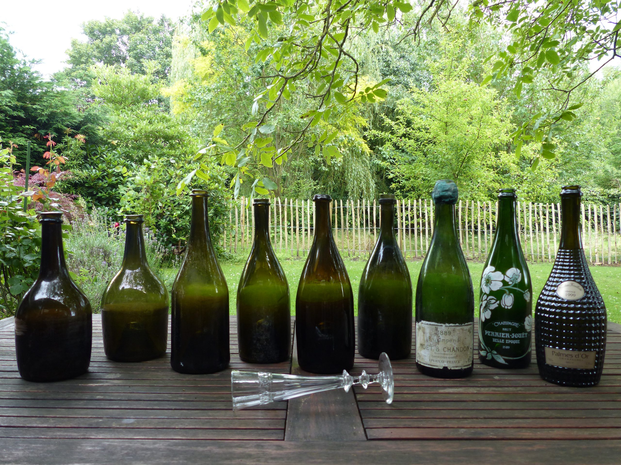 250 ans de bouteilles à Champagne !