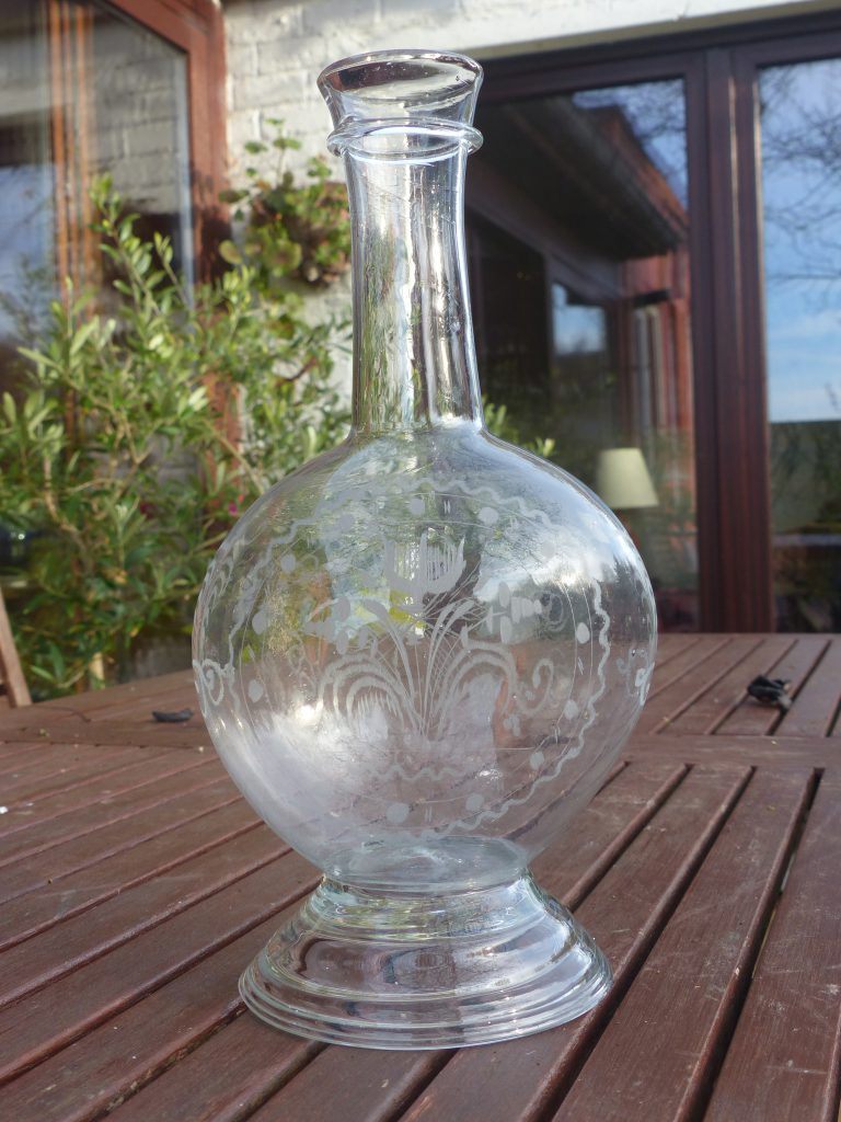 Une carafe 18ème alsacienne