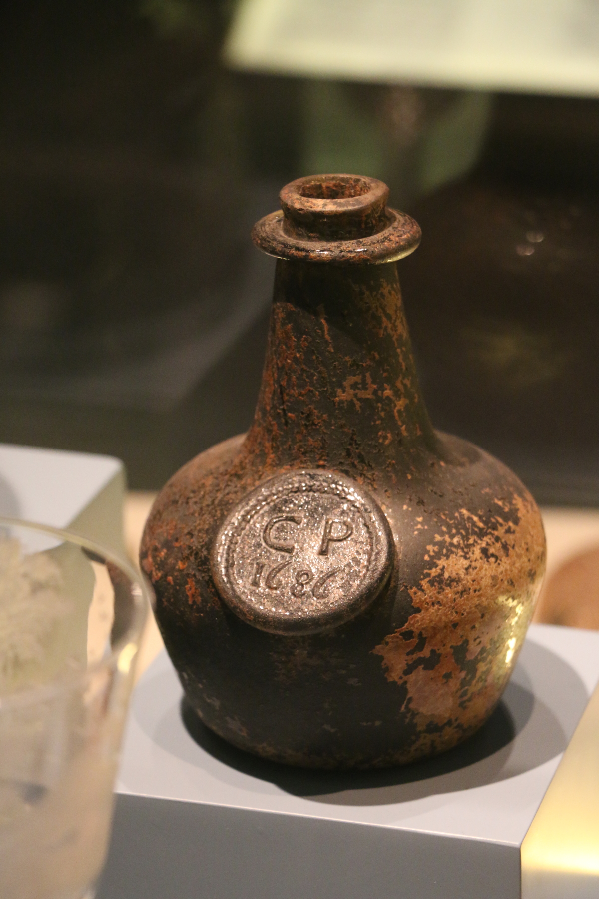 Bouteilles au Musée de Londres (Museum of London)
